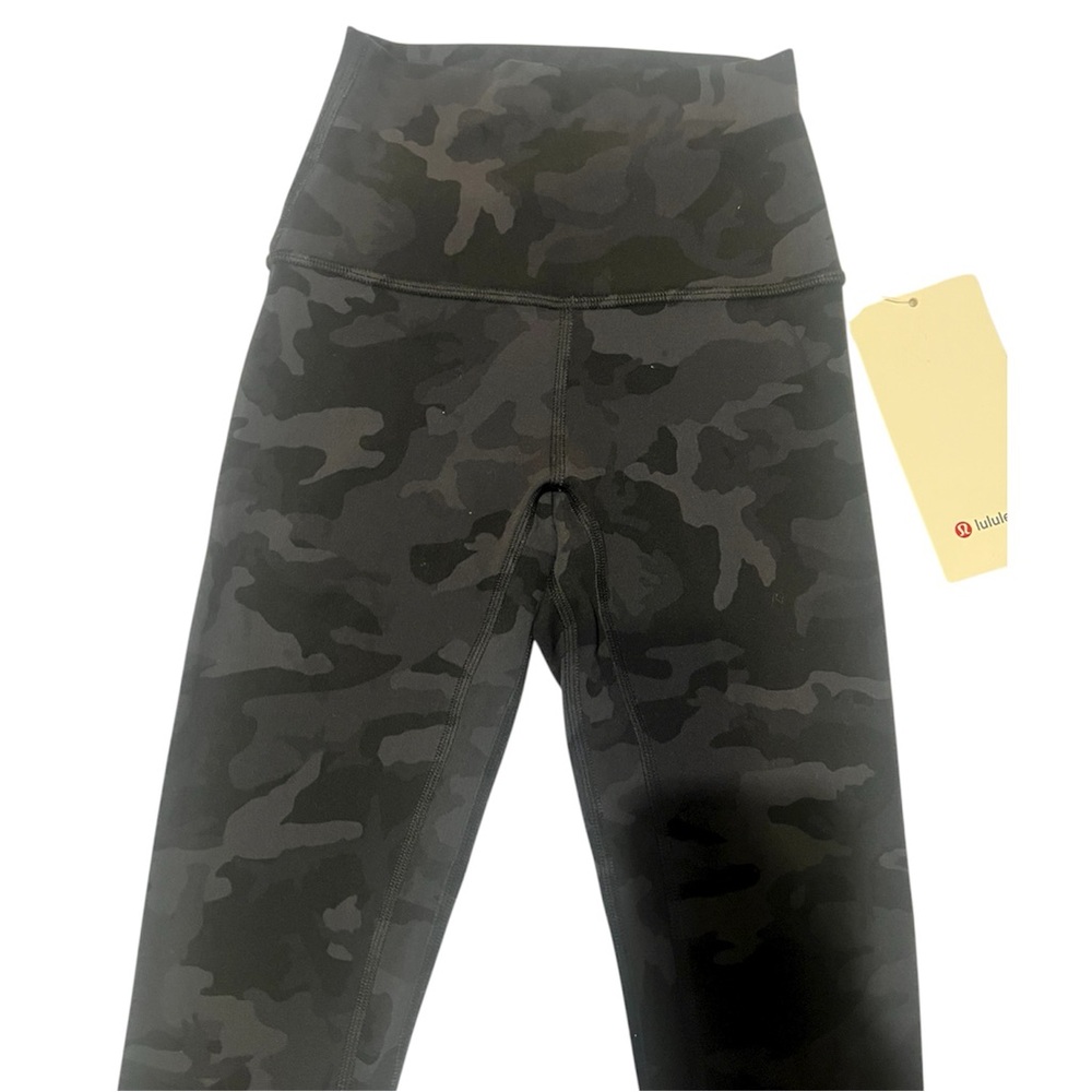 LULULEMON Align HR Crop 21" Camo Leggings Yogo Collection Activewear Size 0 NWT - Picture 6 of 12